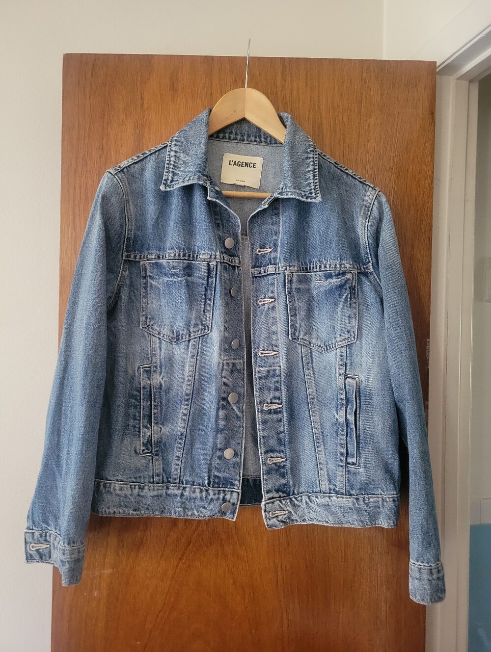 L'agence Clasic Denim Jacket